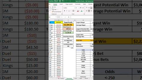 Simple Sports Bet Tracking Spreadsheet 2022 (Google Sheets) .